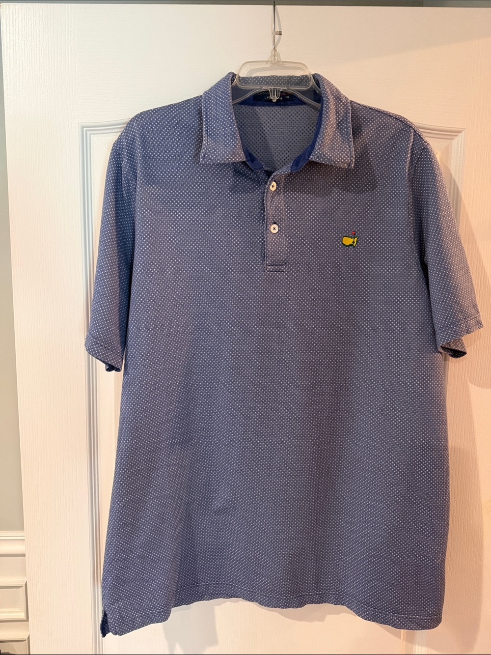 Men’s Masters Purple &White Polo